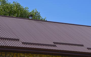 typical Belle Eau Park corrugated roof uses